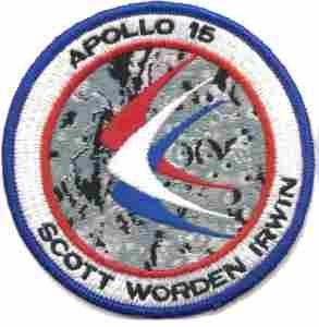 APOLLO 15, Patch, 4 inch - Saunders Military Insignia