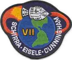 APOLLO 7 Patch, 4 inch - Saunders Military Insignia