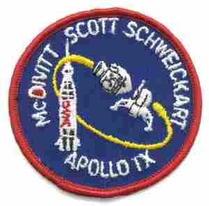APOLLO 9 Patch, 3 inch - Saunders Military Insignia