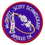 APOLLO 9, Patch, 4 inch - Saunders Military Insignia