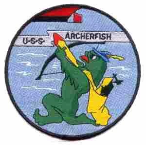 ARCHERFISH US Navy Submarine Patch