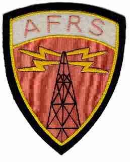 Armed Forces Radio Service Patch, Handmade - Saunders Military Insignia