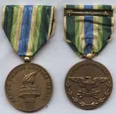 Armed Forces Service Full Size Medal