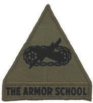 Armor School Army ACU Patch with Velcro - Saunders Military Insignia
