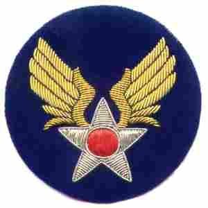 Army Air Force Bullion Patch - Saunders Military Insignia