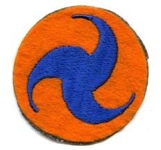 Army Airforce (USAAF) General Headquarters Pinwheel emb Patch on felt - Saunders Military Insignia