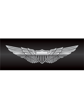 Army Aviator wings bumper sticker