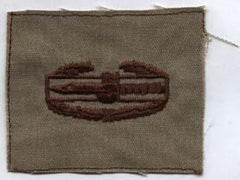 Army Combat Action Badge Sew-On Desert Cloth Patch
