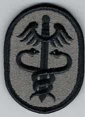 Army Health Service Command, Army ACU Patch with Velcro