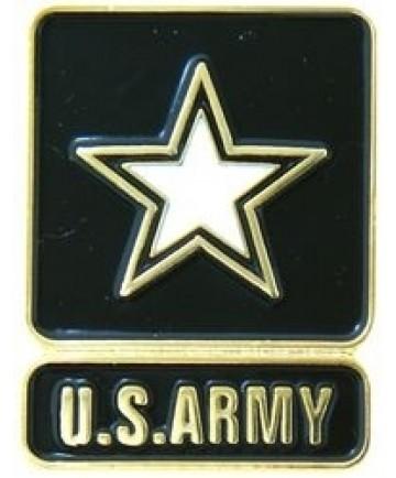 Army Logo metal hat pin