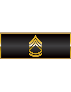 Army Master Sergeant bumper sticker - Saunders Military Insignia