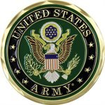Army Seal or Army Logo Presentation Coin