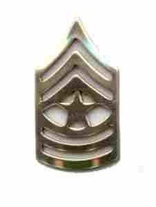 Army Sergeant Major Chevron, Collar size - Saunders Military Insignia