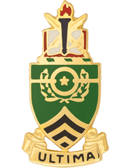 Army Sergeants Major Academy unit crest - Saunders Military Insignia