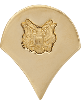 Army Specialist 4th Chevron rank insignia badge - Saunders Military Insignia