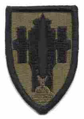 Artillary and Missile School subdued patch - Saunders Military Insignia