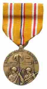 Asiatic Pacific Campaing Full Size Medal - Saunders Military Insignia