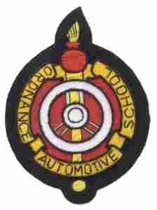 Automotive School Patch - Saunders Military Insignia