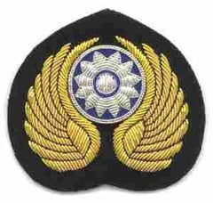 AVG Cap Device Bullion on Felt - Saunders Military Insignia