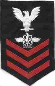 Aviation Antisubmarine Warfare Operator Navy Rating badge