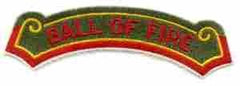 Ball of Fire Tab - Saunders Military Insignia
