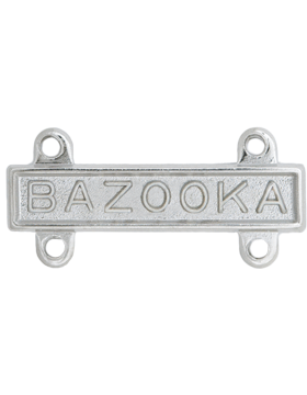 Bazooka Qualification Bar or Q Bar - Saunders Military Insignia