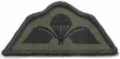 Belgium Para subued Foreign Jump Wing - Saunders Military Insignia