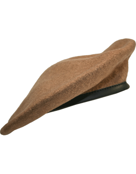 Beret in Ranger Tan Color with sweat band