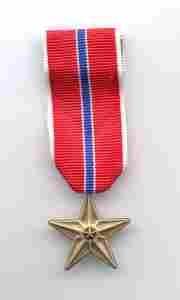 Bronze Star Miniature Medal