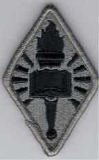 Chaplain Center and School Army ACU Patch with Velcro