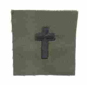Chaplain Christian Army Branch of Service insignia