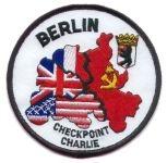 Check Point Charlie Berlin Full Color Patch - Saunders Military Insignia