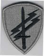 Civil Affairs and Psychological Command Army ACU Patch with Velcro