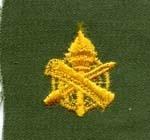 Civil Affairs, Badge, cloth, Olive Drab - Saunders Military Insignia
