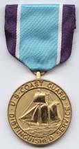 Coast Guard Distinguished Service Full Size Medal - Saunders Military Insignia