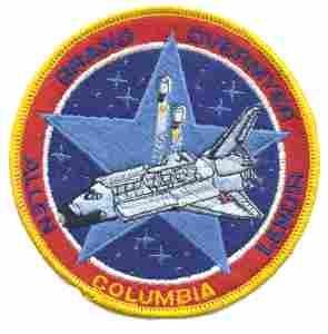 COLUMBIA 11 82 cloth patch