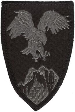 Combined Forces Command (Afghanistan) Army ACU Patch with Velcro