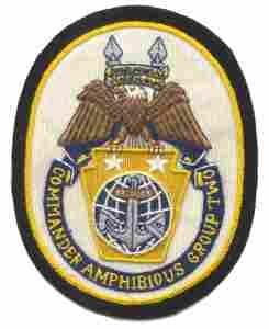 Command Amphibious Group Navy Patch