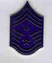 Command Chief Master Sergeant with Diamond USAF Chevron (1994- - Saunders Military Insignia