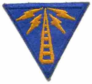 Communication Specialist (AAF) Patch, Authentic WWII Repro Cut Edge - Saunders Military Insignia
