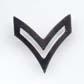 Corporal (E4) Silver Army Collar Chevron