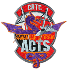CRTC SAVANNA GEORGIA ACTS PATCH - Saunders Military Insignia