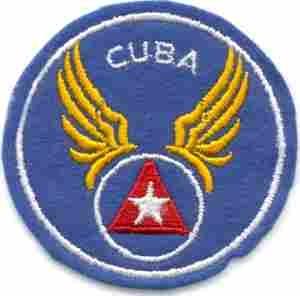 Cuban Air Force, Patch, Felt