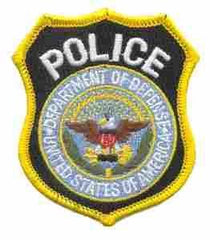 Department of Defense Police, DOP Police Patch - Saunders Military Insignia