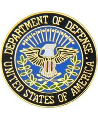 Department of Defense United States Of America Logo pin