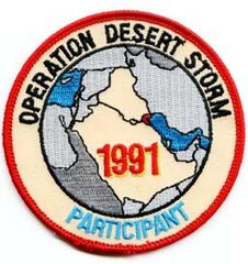 Desert Storm Full Color Patch - Saunders Military Insignia