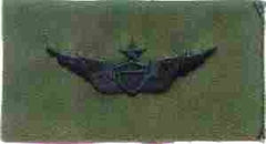 Army Senior Aviator subdued Army Wing by Saunders Military Insignia