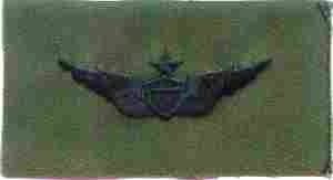 Army Senior Aviator subdued Army Wing by Saunders Military Insignia