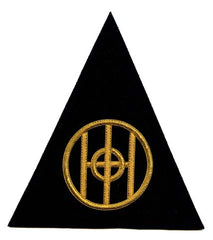 83rd  Infantry Division Gold Bullion Patch, 6 inch