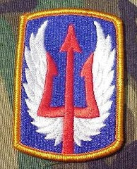 185th Aviation Brigade Full Color Merrow Border by Saunders Military Insignia